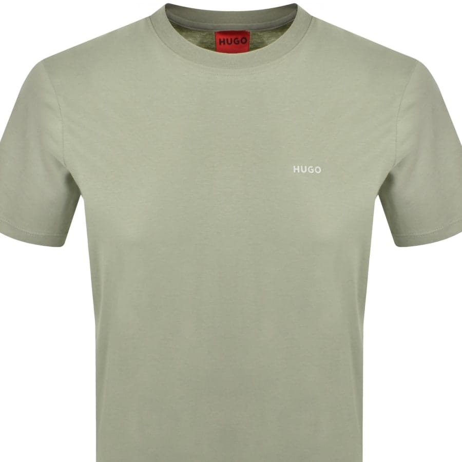 HUGO Derlyns T Shirt Green