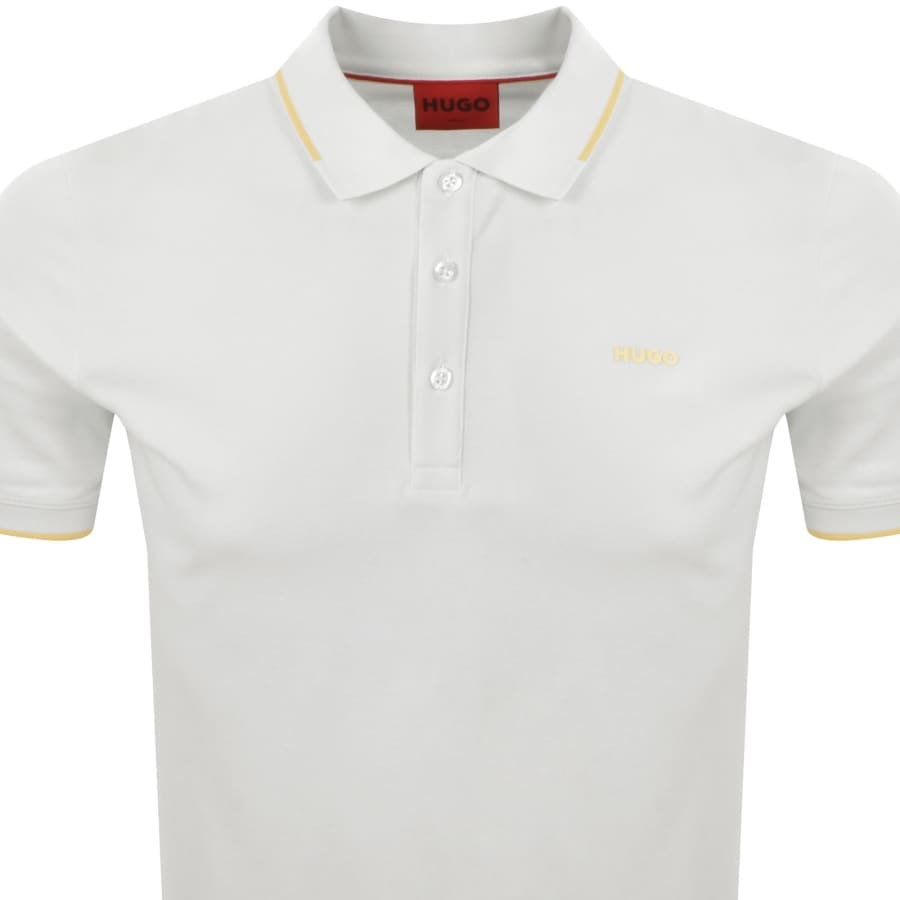 HUGO Dinoso 222 Polo T Shirt White