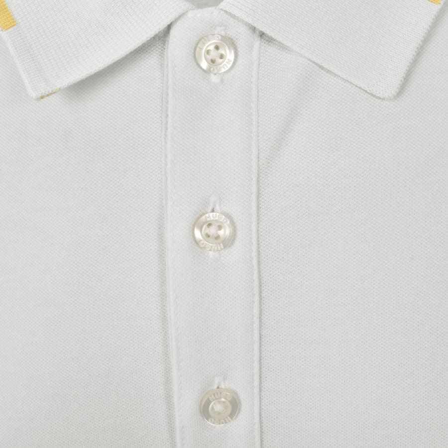 HUGO Dinoso 222 Polo T Shirt White