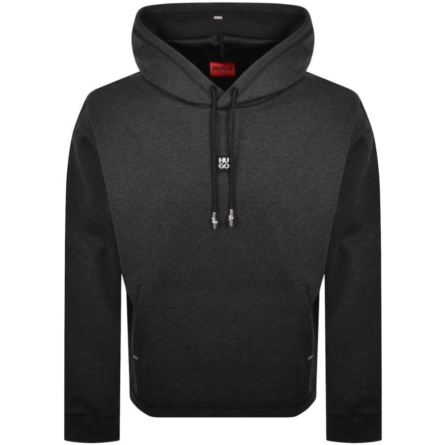 HUGO Dineo Hoodie Medium Grey