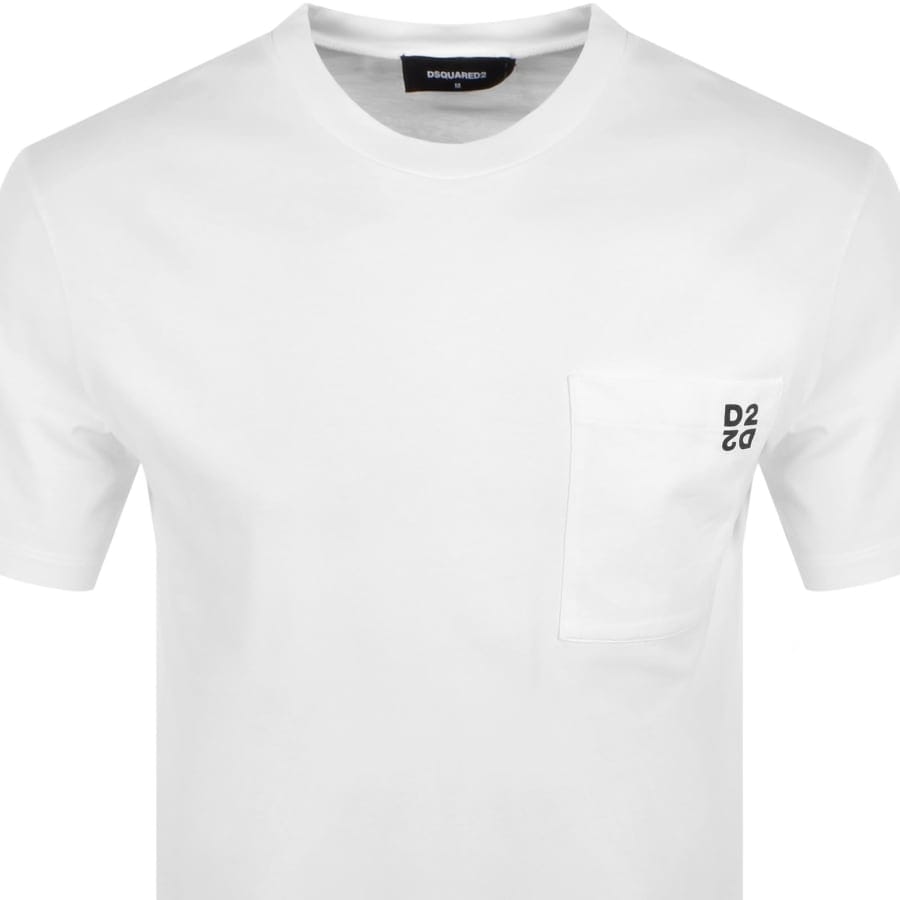 DSQUARED2 Twin Pack T Shirts White
