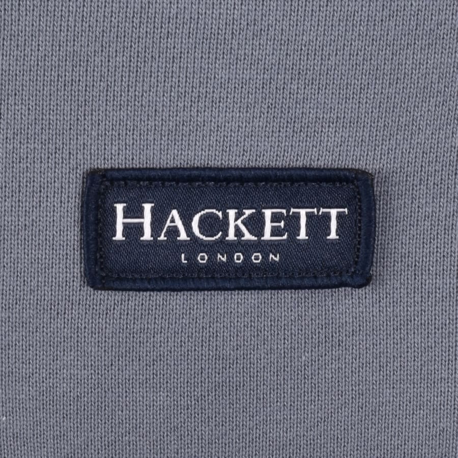Hackett Half Zip Sweatshirt Blue