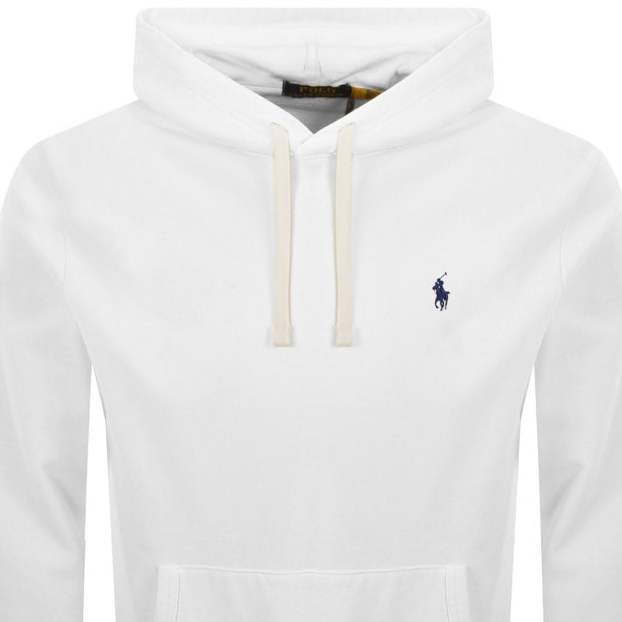 Ralph Lauren Pullover Hoodie White
