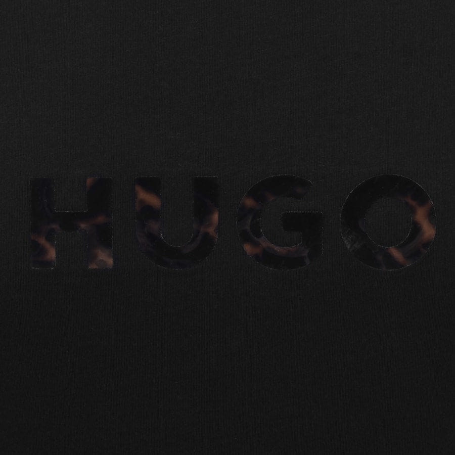 HUGO Dumeo Crew Neck T Shirt Black