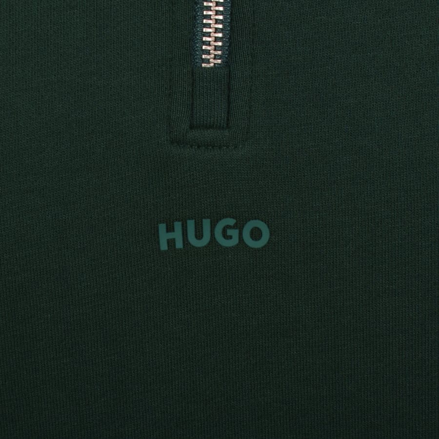 HUGO Durty244 Sweatshirt Open Green