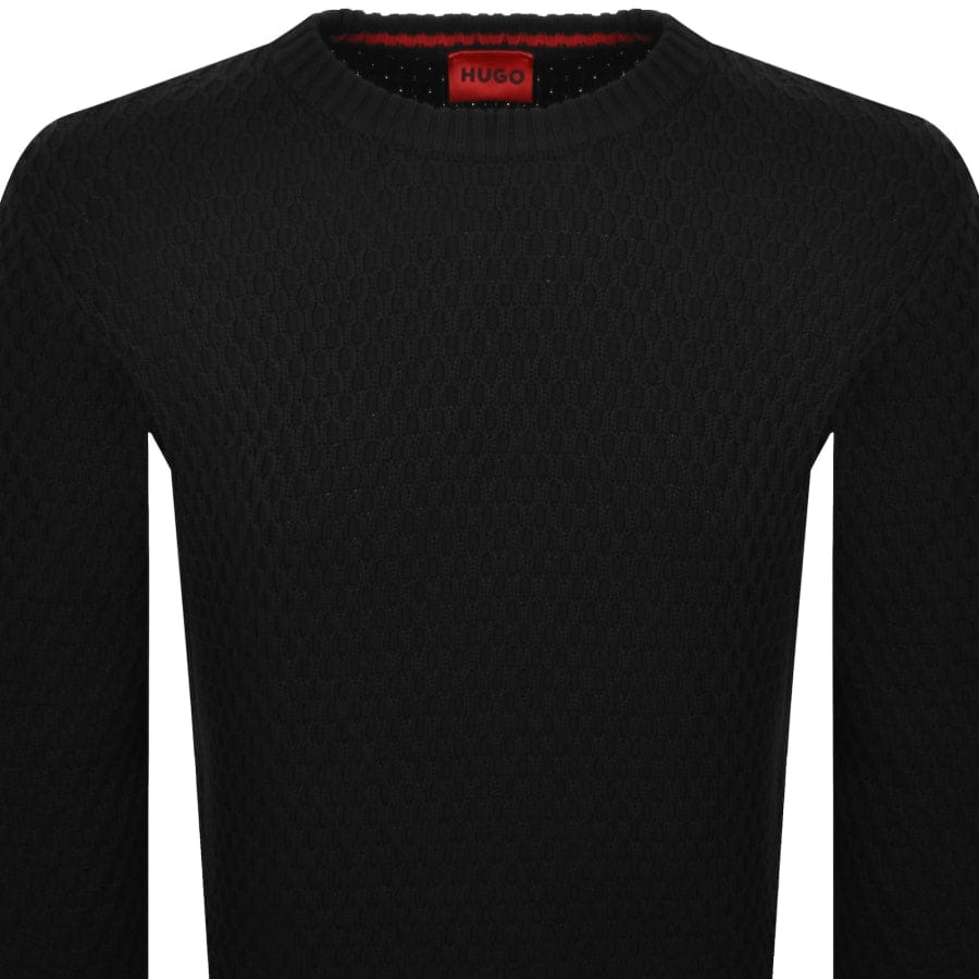 HUGO Syer Jumper Black