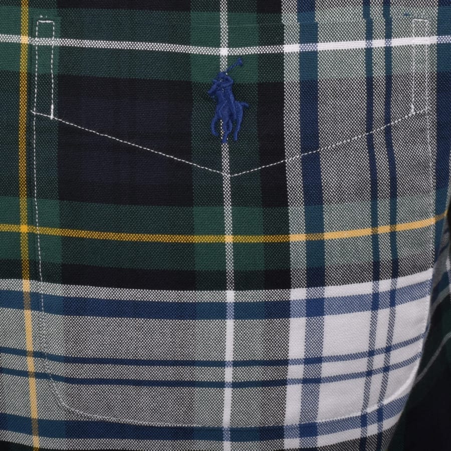 Ralph Lauren Check Long Sleeve Shirt Green
