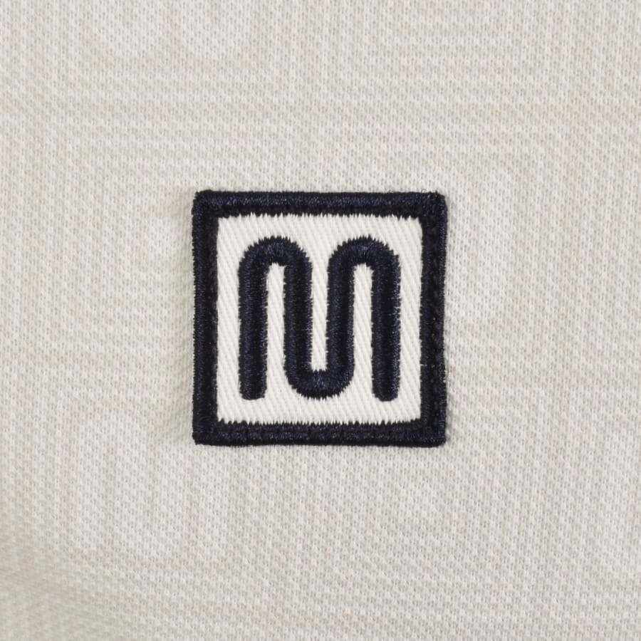 Fred Perry X Meyba Printed Polo T Shirt Off White