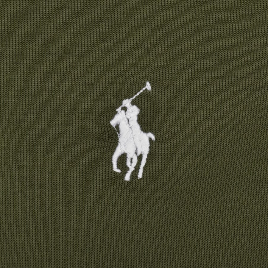 Ralph Lauren Full Zip Hoodie Olive Green