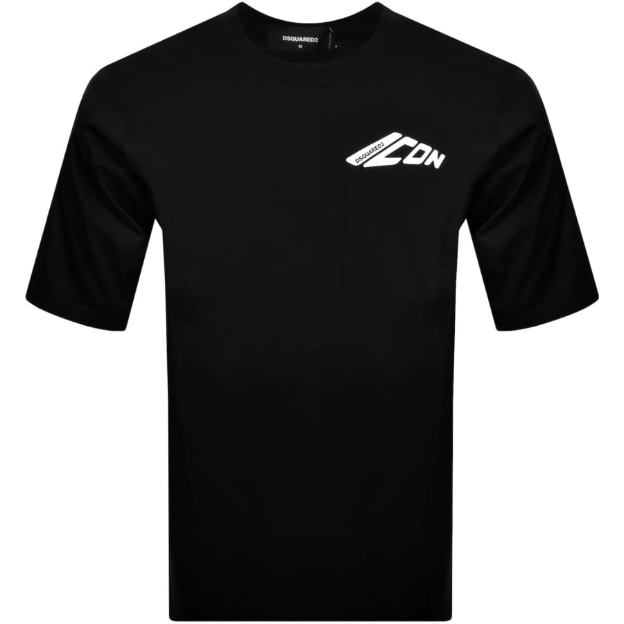 DSQUARED2 Pocket T Shirt Black