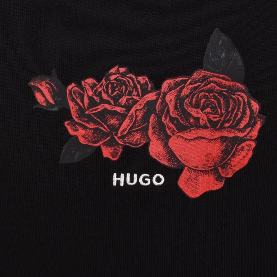 HUGO Dagethood Hoodie Black