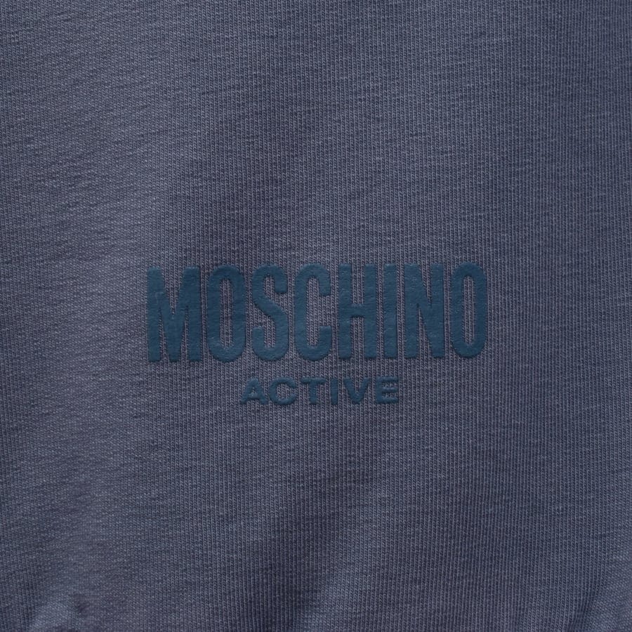 Moschino Active Logo Tape Sweatshirt Blue