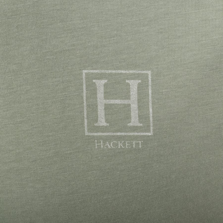 Hackett Small Logo T Shirt Sage Green