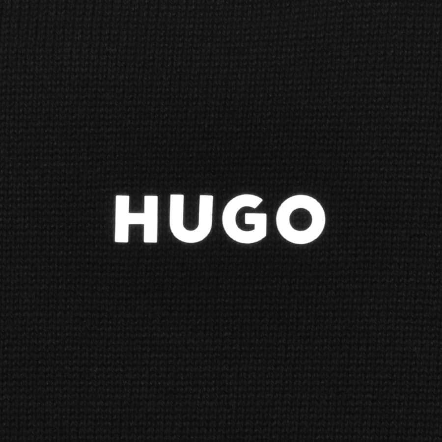 HUGO San Cassius Knit Jumper Black
