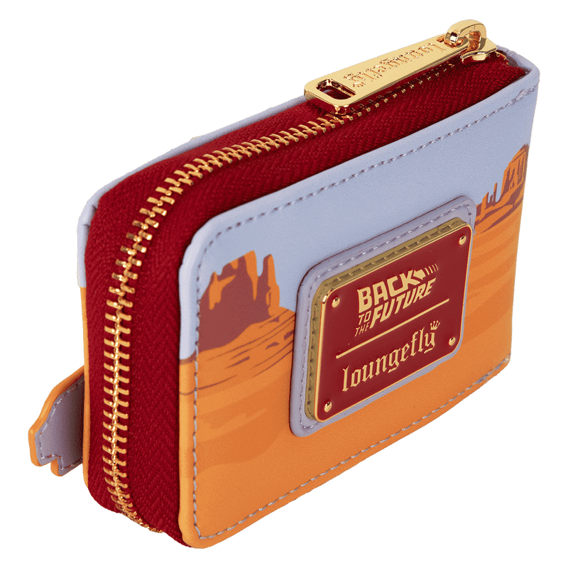 Back To The Future 40th Anniversary Time Machine Accordion Wallet