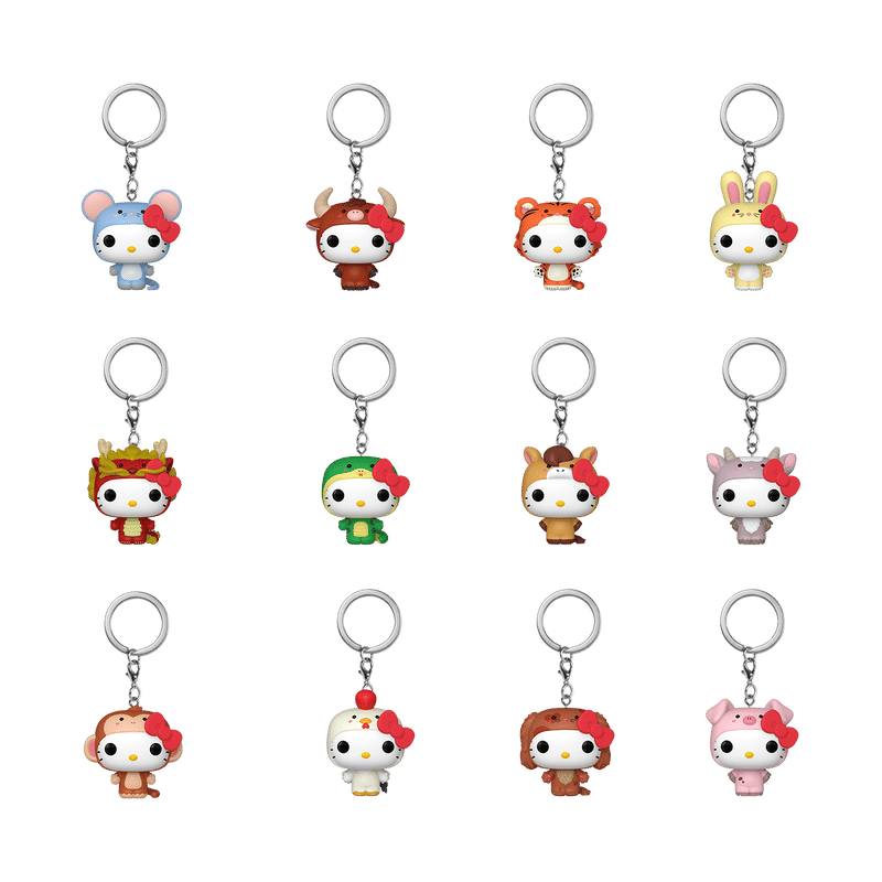 Mystery Pop! Keychain Hello Kitty & Friends