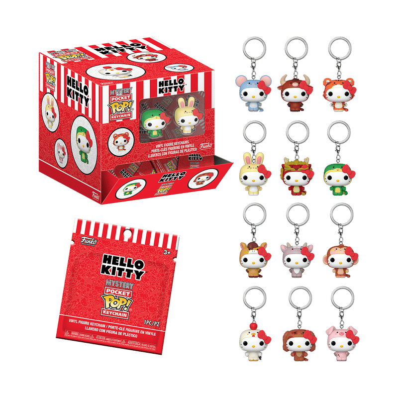 Mystery Pop! Keychain Hello Kitty & Friends
