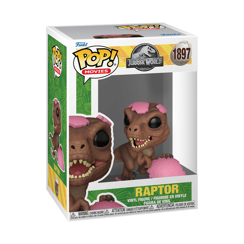 Pop! Raptor (Pink Egg)