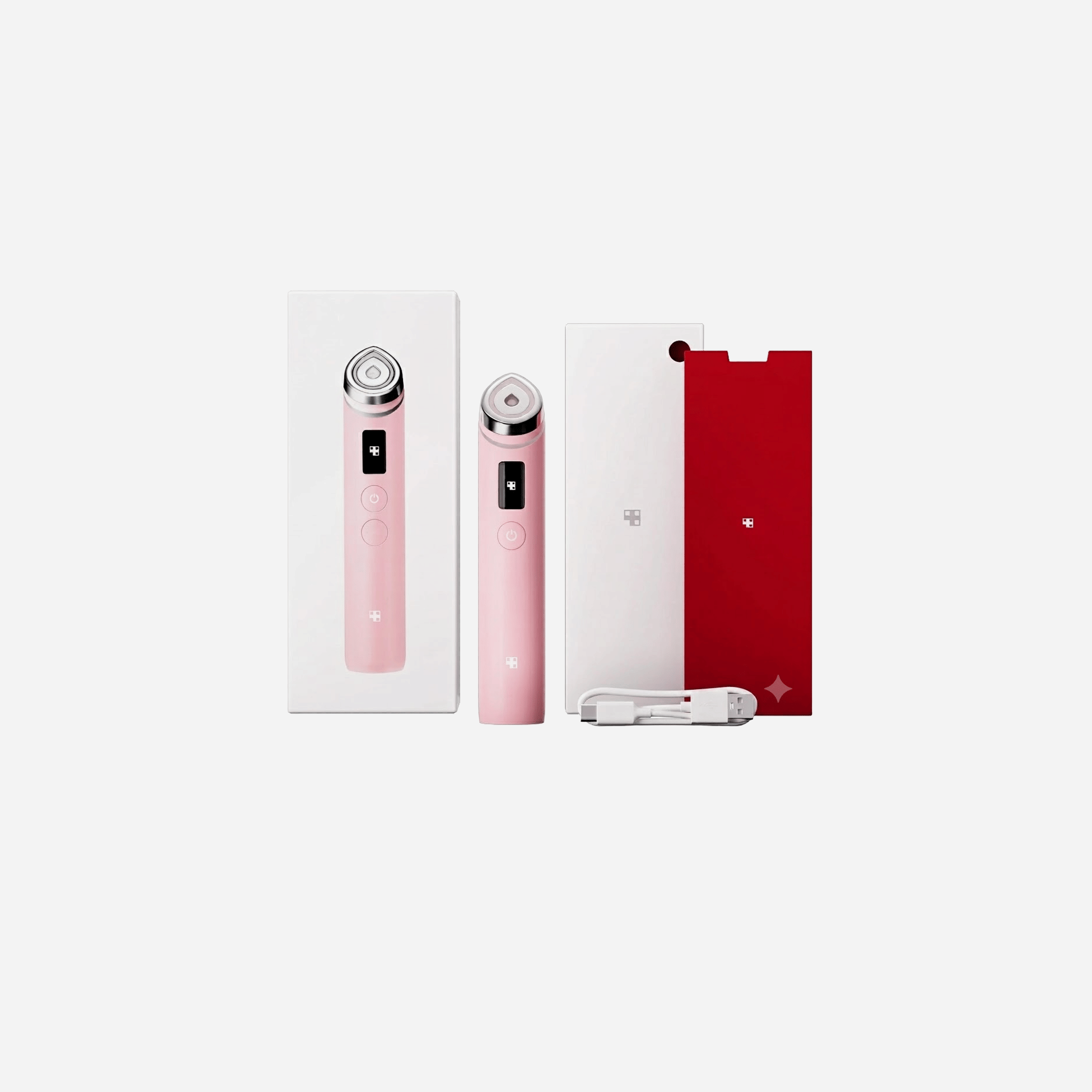 Medicube AGE-R Booster Pro – 6-in-1 Korean Facial Treatment & Glow Device-Pink