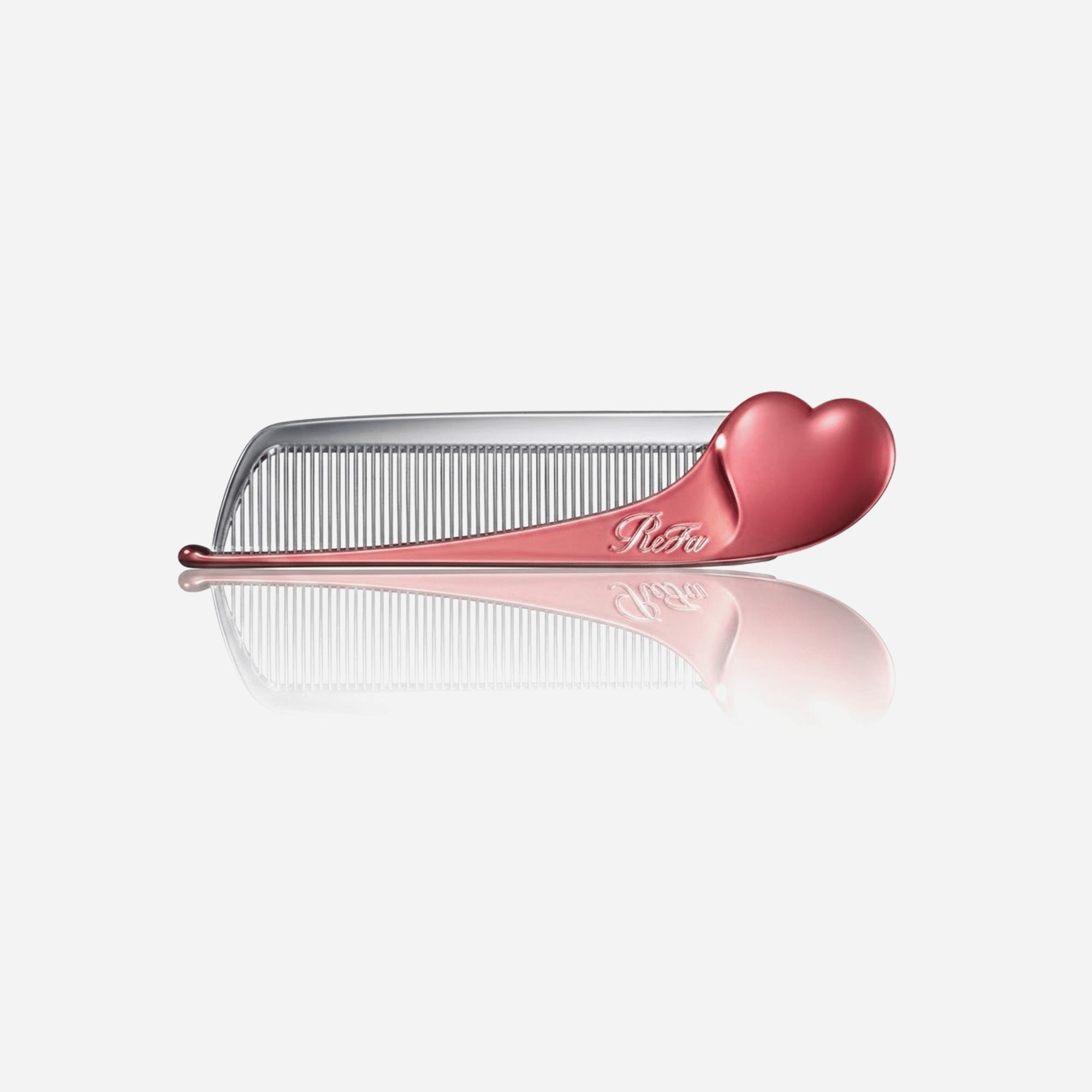 ReFa Heart Comb Aria Shine Red