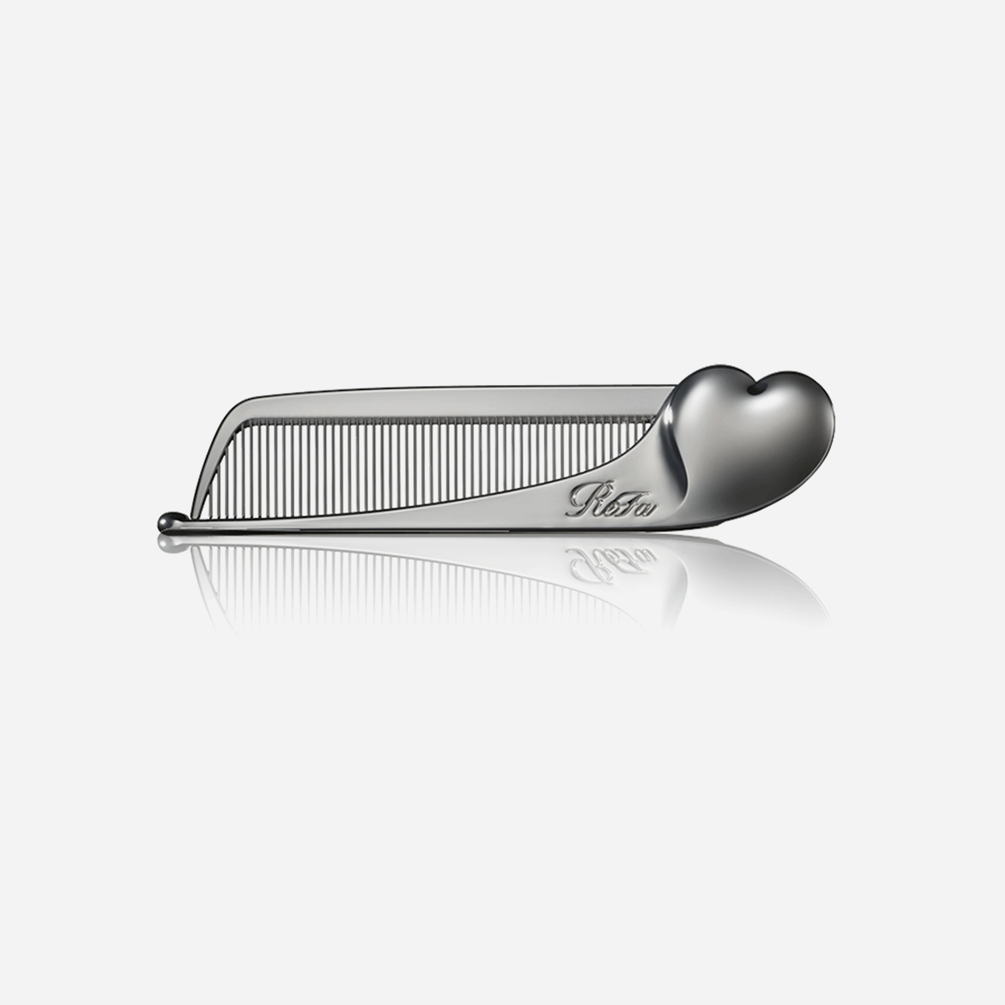 ReFa Heart Comb Aria Silver
