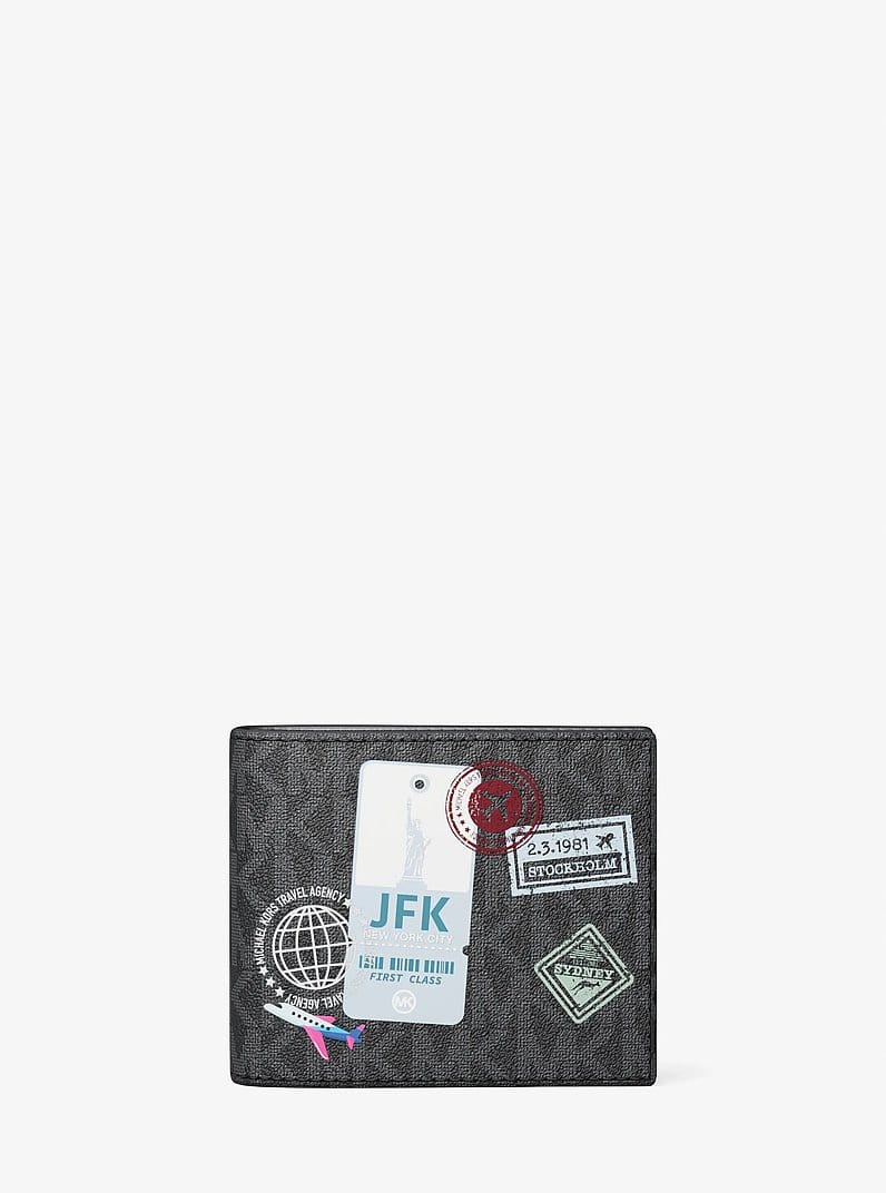 Cooper Embellished Signature Logo Billfold Wallet