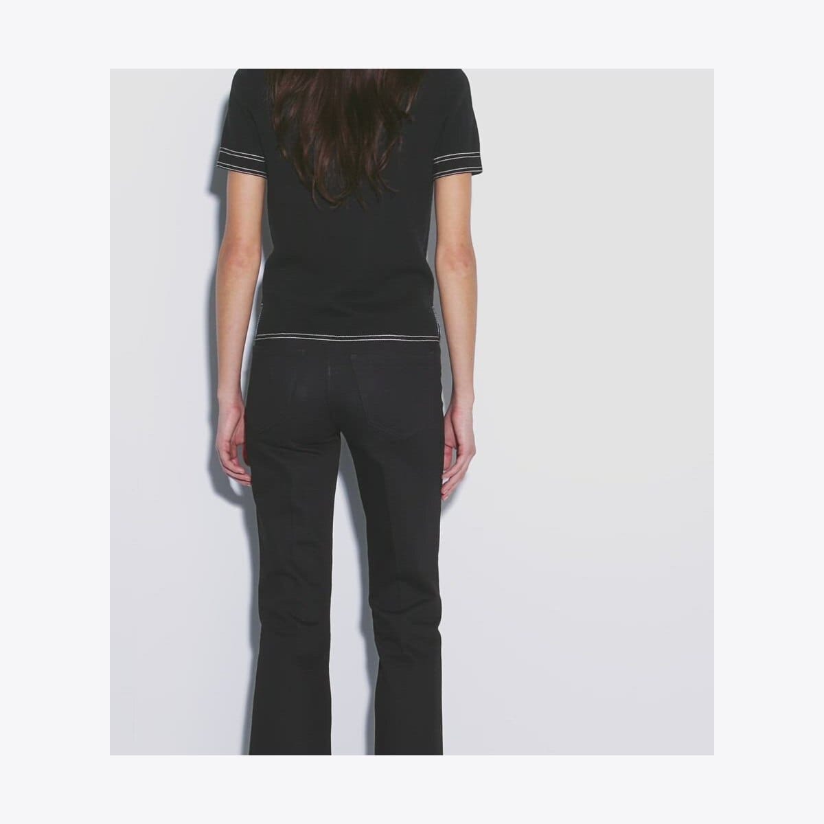 Cropped Flare Jean