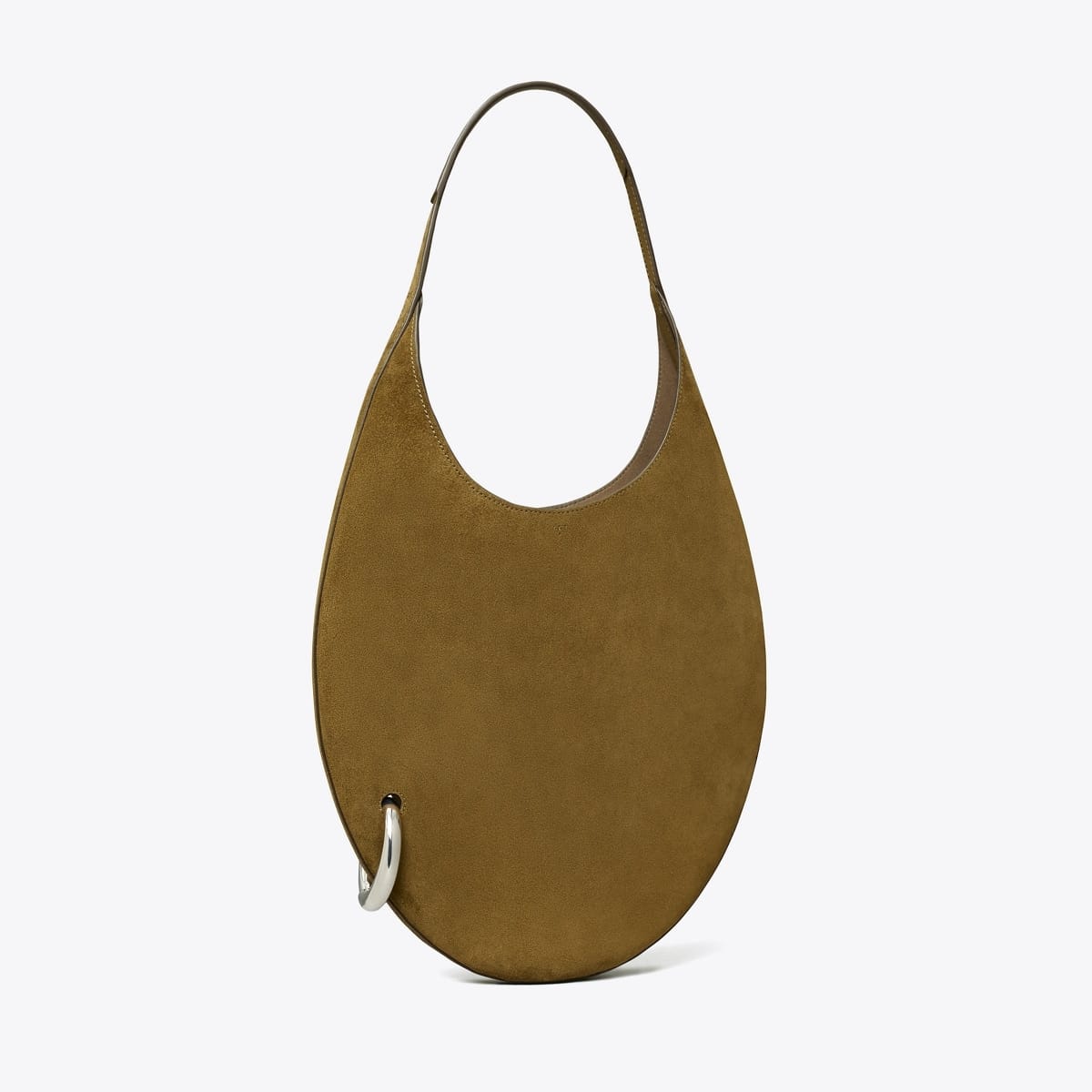 Pierced Suede Bag
