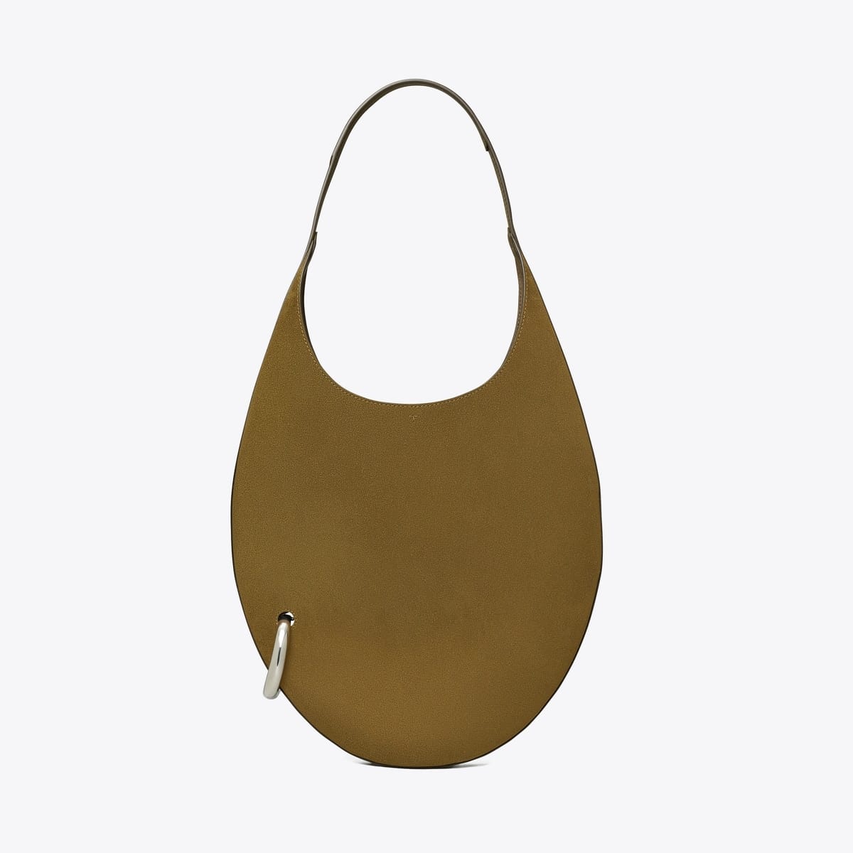 Pierced Suede Bag