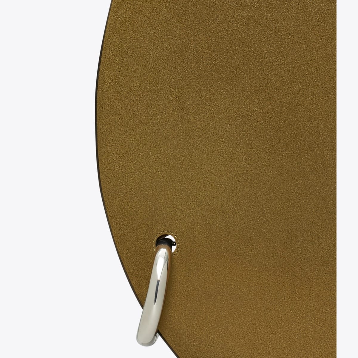 Pierced Suede Bag