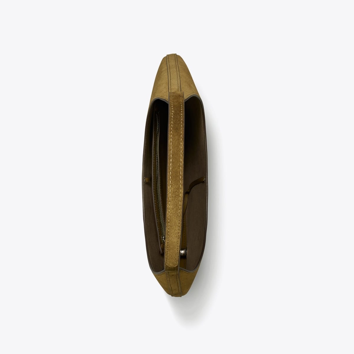 Pierced Suede Bag