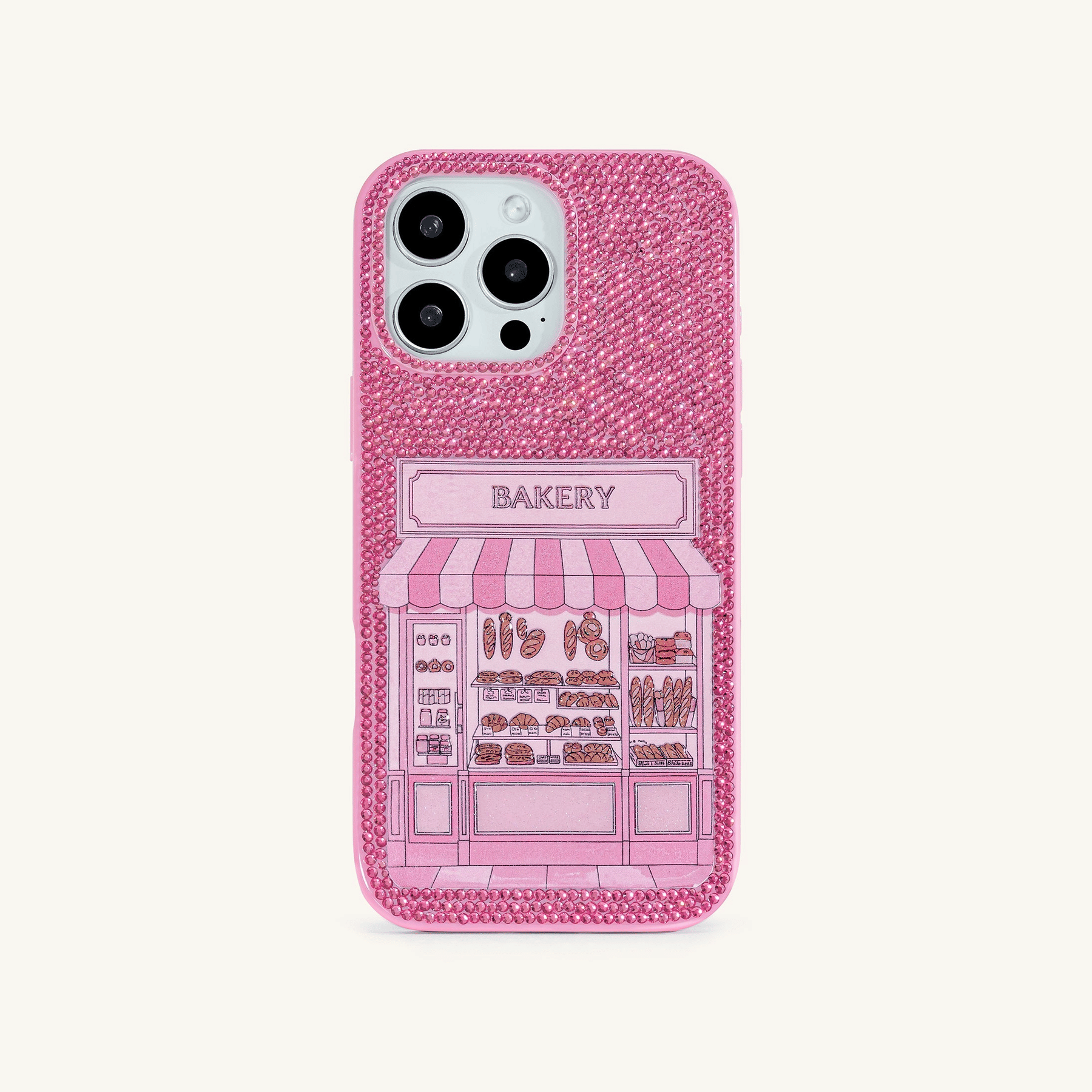 Bakery Phone Case - Multicolor Pink