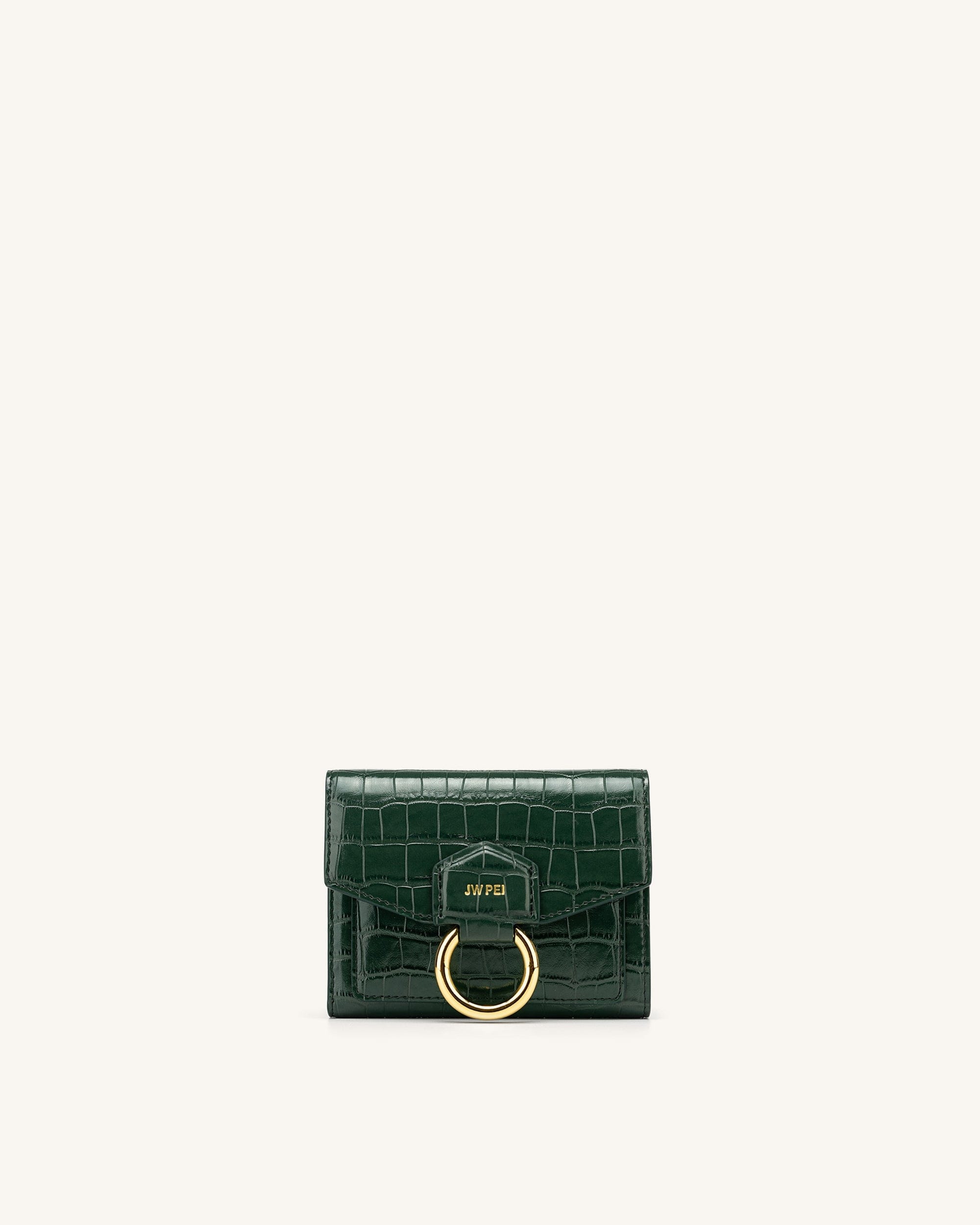 Stella Wallet - Ivory Croc