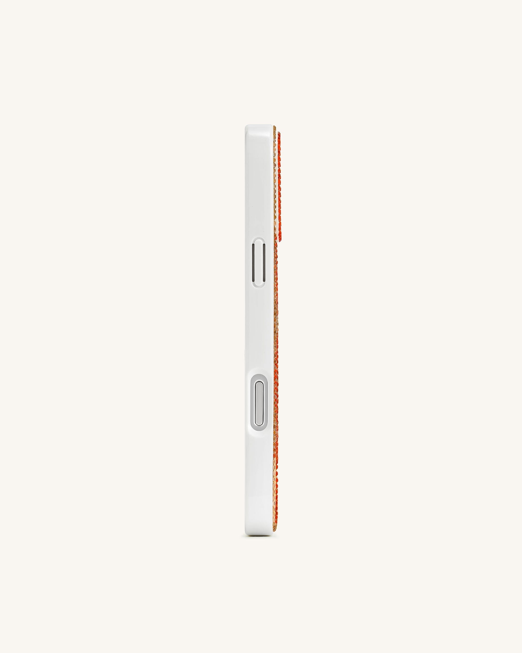 Orange Burst Bling Phone Case - Multicolor Orange