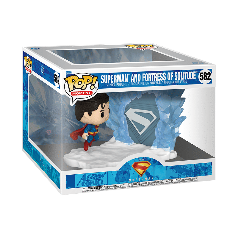 Pop! Moment Superman and Fortress of Solitude