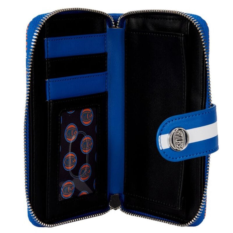 NBA New York Knicks Logo Zip Around Wallet