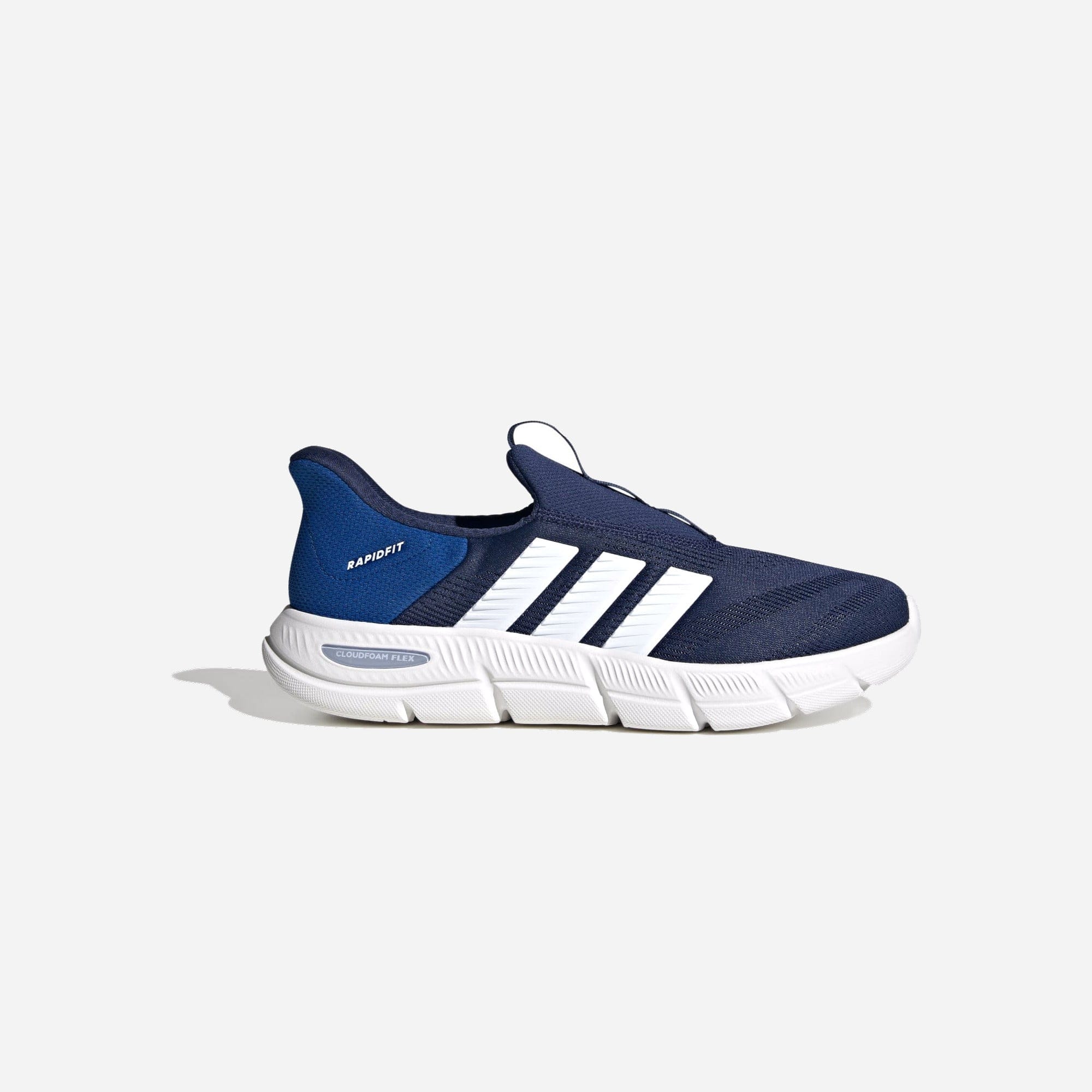 Adidas Cloudfoam Flex Lounge Rapidfit Dark Blue Cloud White Collegiate Royal WMNS