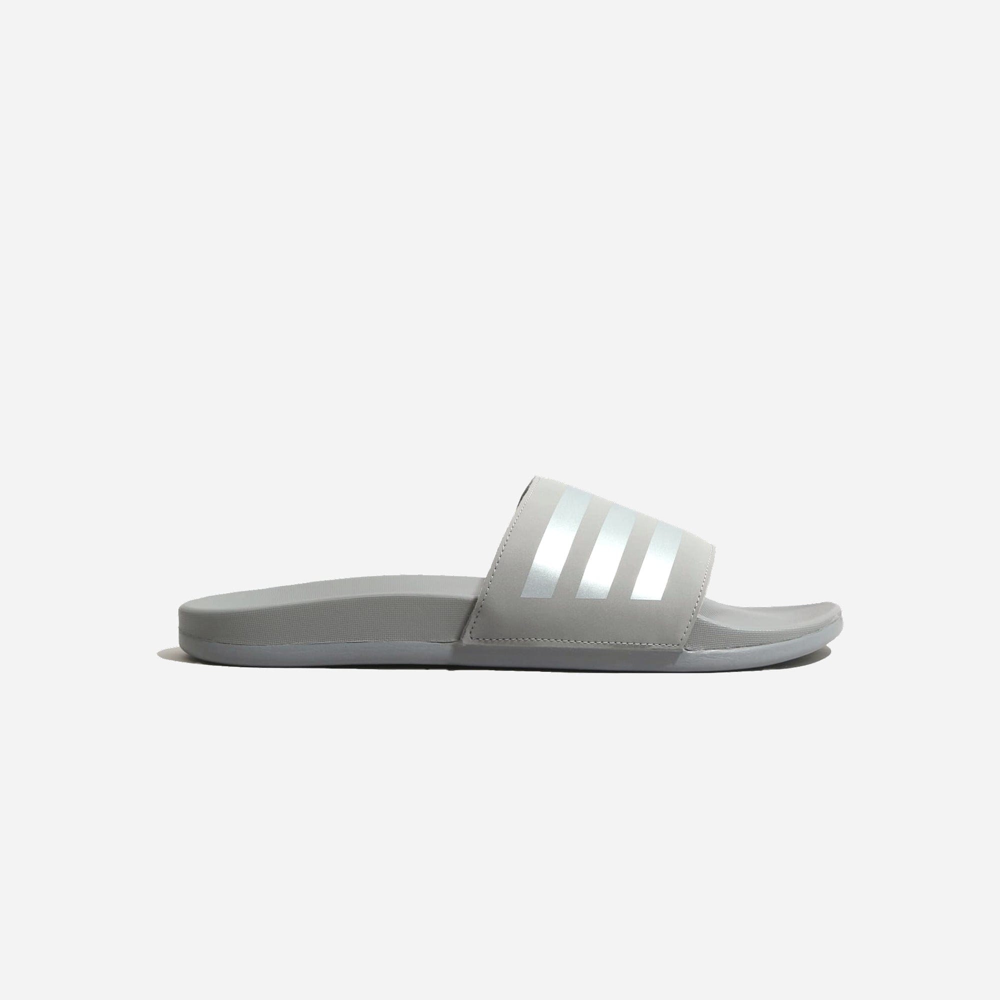 Adidas Trac Slides Iron Metallic Grey Three WMNS