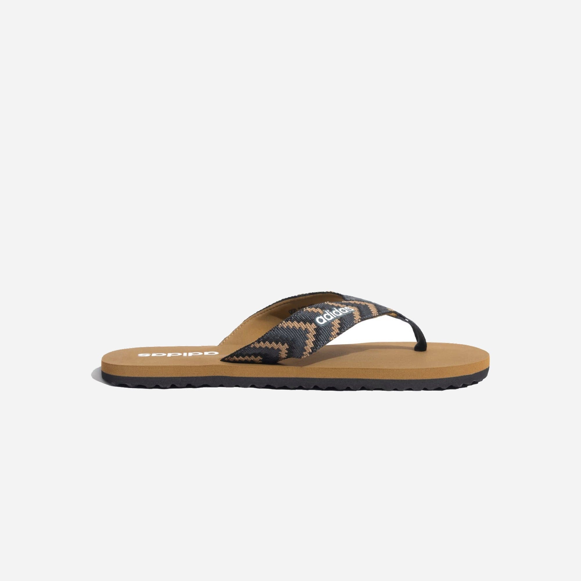 Adidas Stabile 2.0 Flip Flops Brown Brown Desert Core Black WMNS