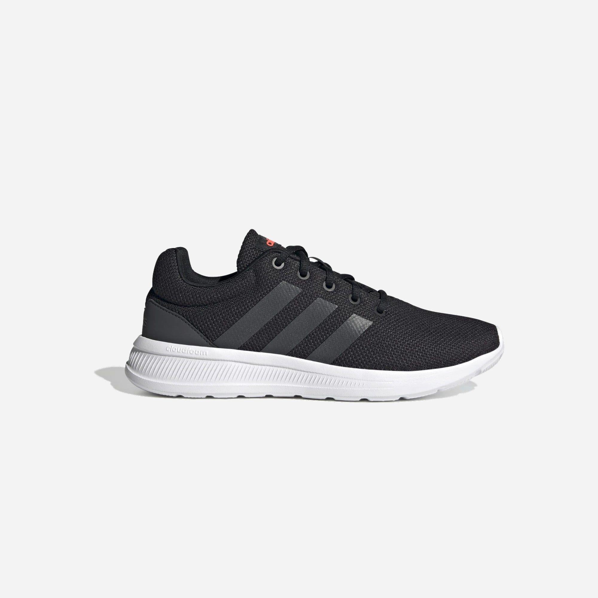 Adidas Lite Racer Cln 2.0 Core Black Carbon Solar Red WMNS