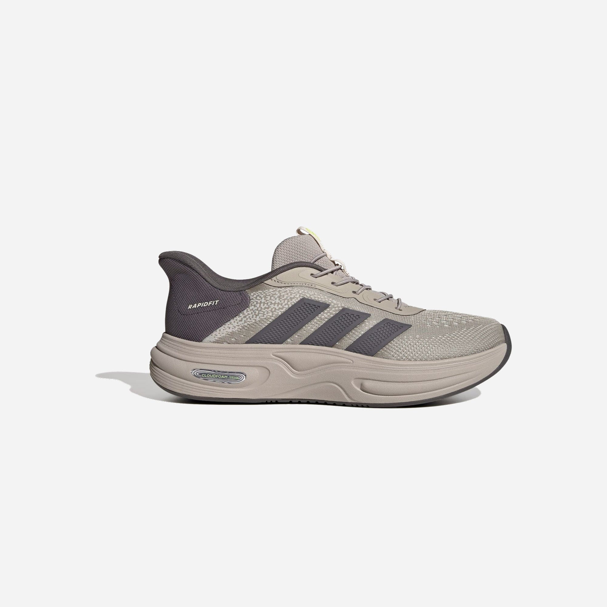 Adidas Cloudfoam Cuxxion Rapidfit Light Brown Grey Strata Semi Frozen Lemon WMNS