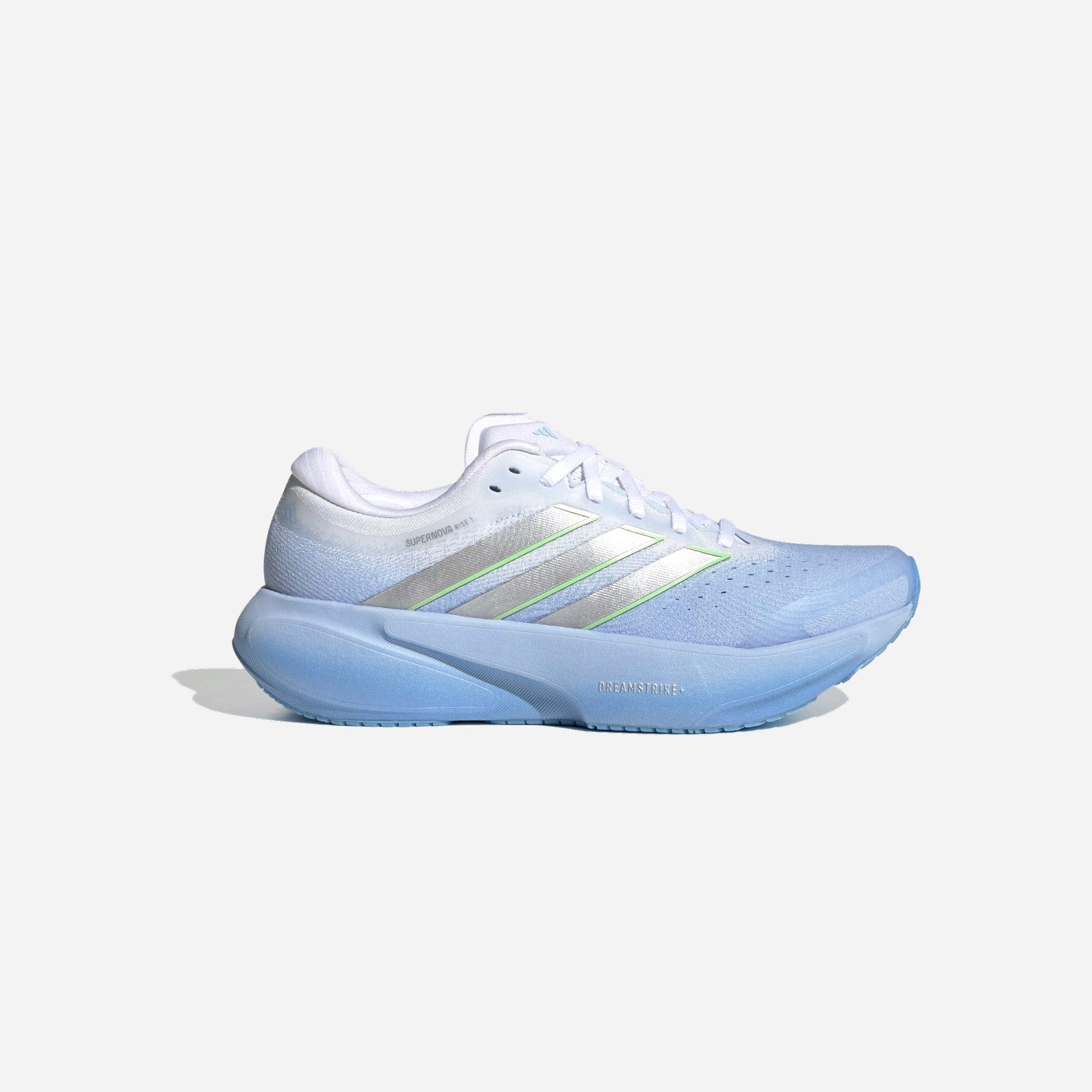 Adidas Supernova Rise 3 Running Glow Blue Silver Metallic Cloud White WMNS