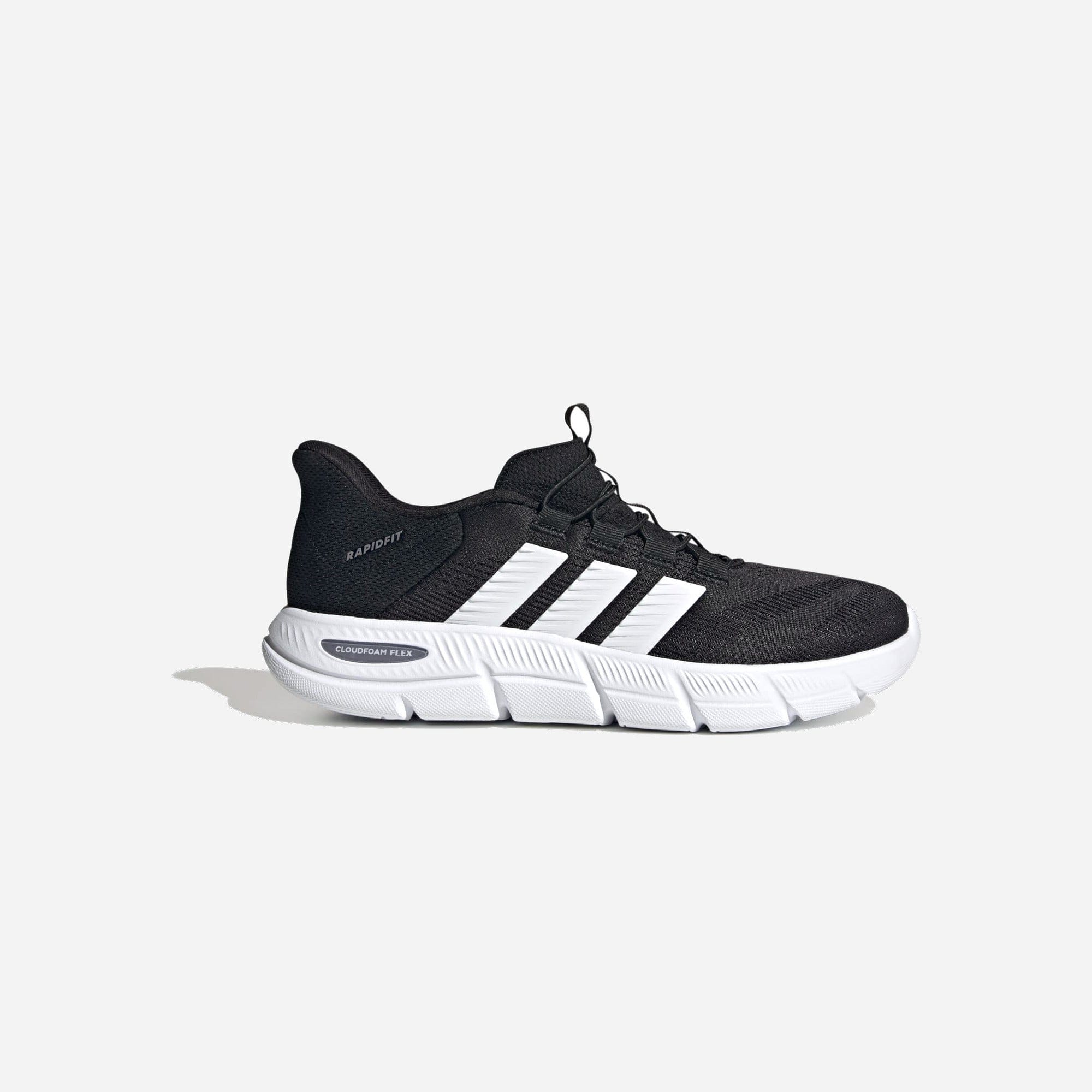 Adidas Cloudfoam Flex Rapidfit Core Black Cloud White Grey Three WMNS