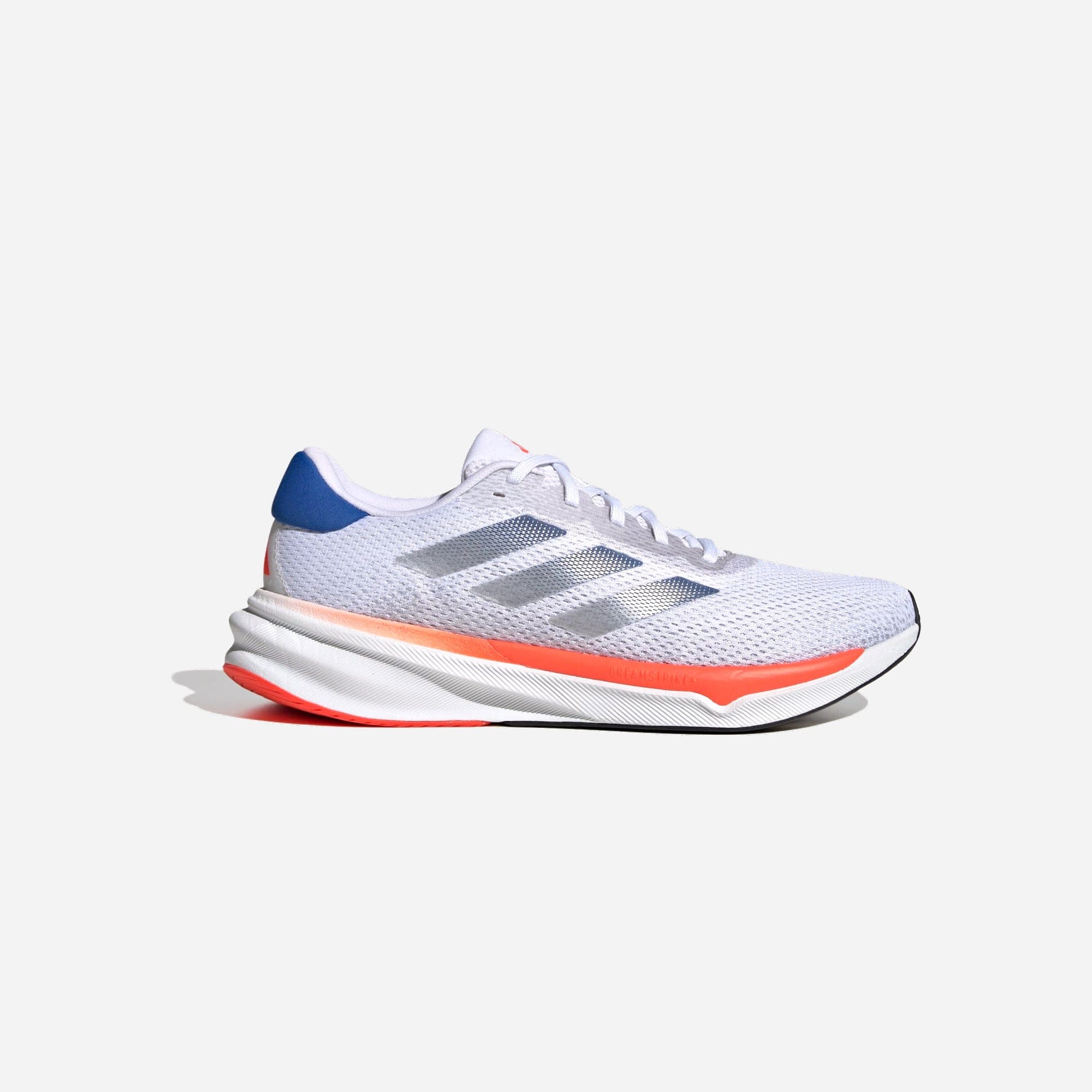 Adidas Supernova Stride Running Cloud White Royal Blue Solar Red WMNS