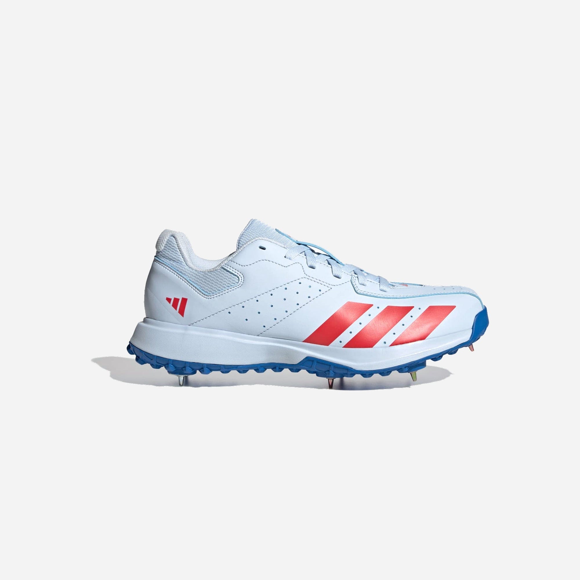 Adidas Howzat Spike Trainers Crystal Sky Pure Ruby Bright Royal WMNS