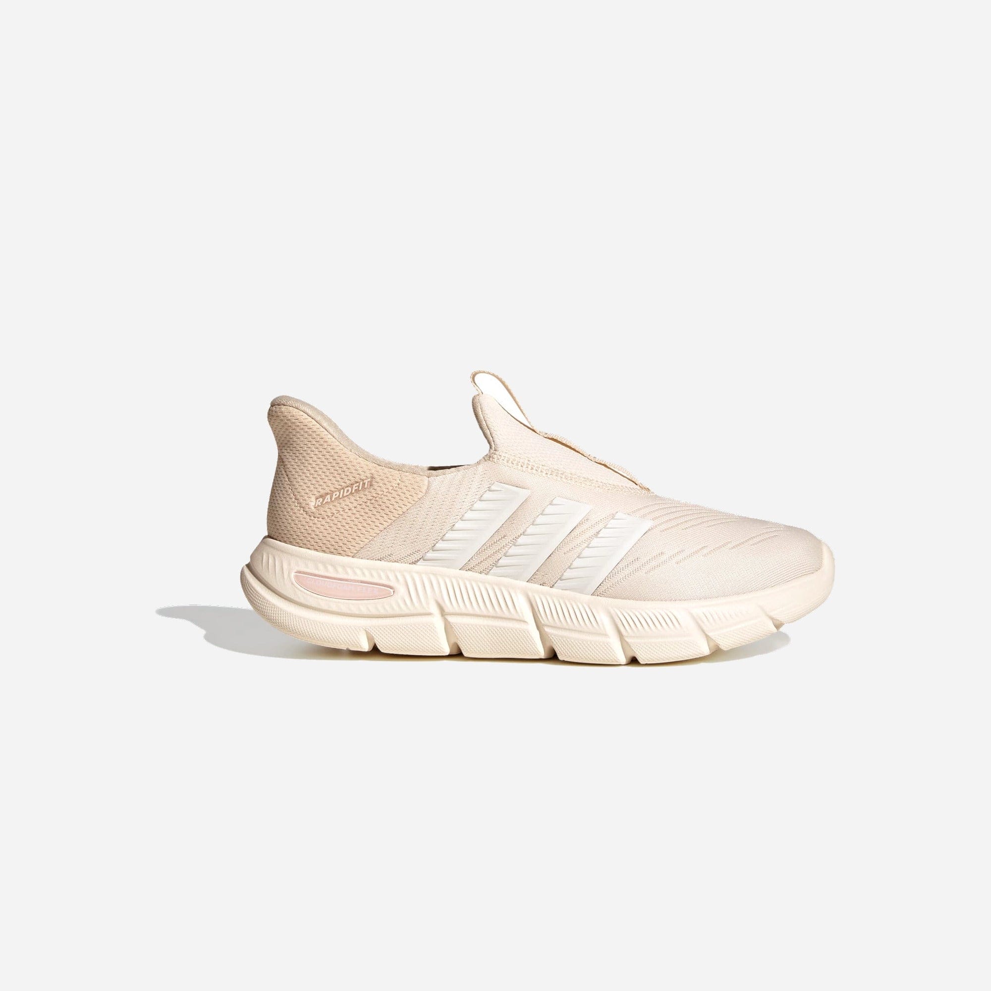 Adidas Cloudfoam Flex Lounge Rapidfit Wonder White Off White Sand Strata WMNS