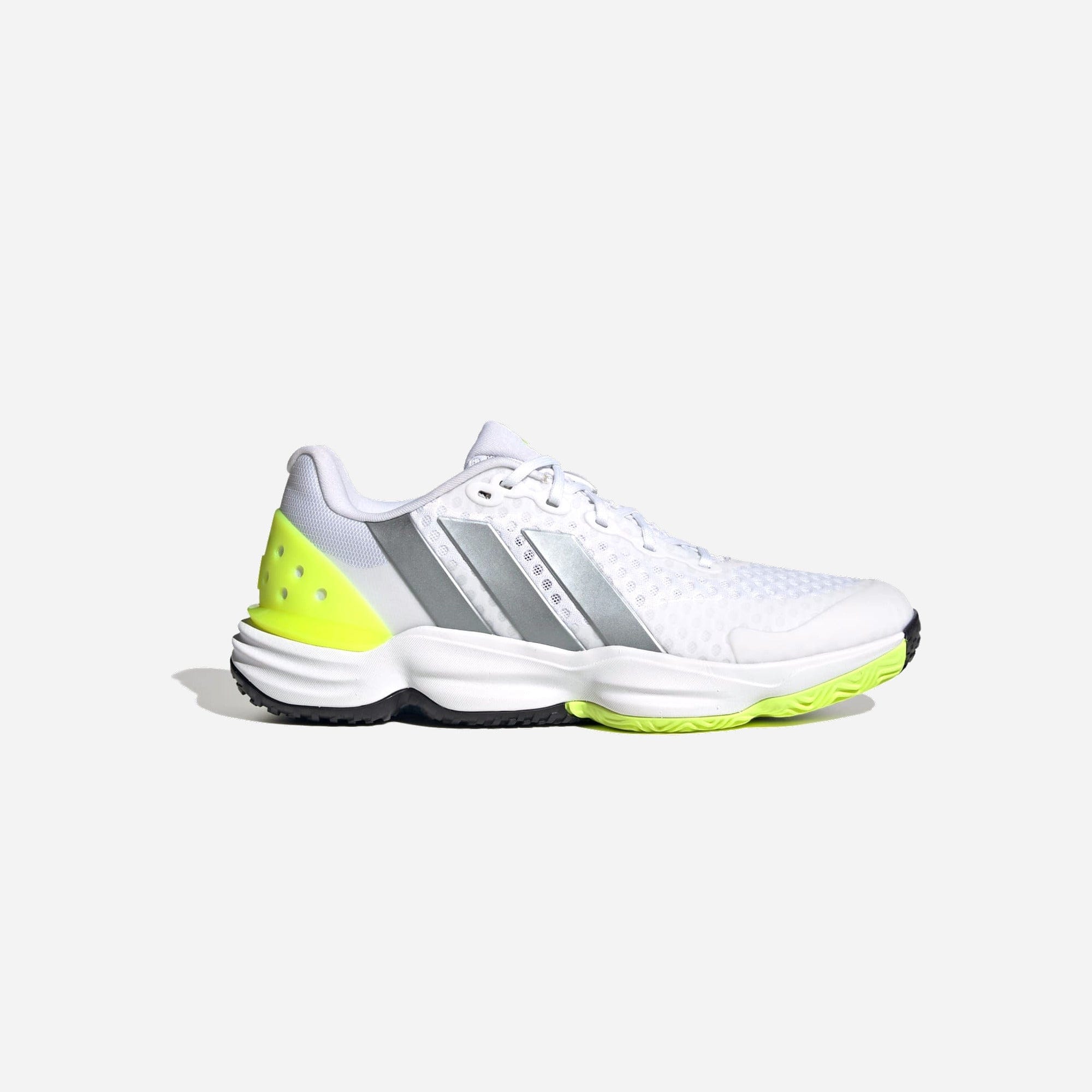 Adidas Court Pickleball 2 Cloud White Tech Grey Metallic Lucid Lemon WMNS