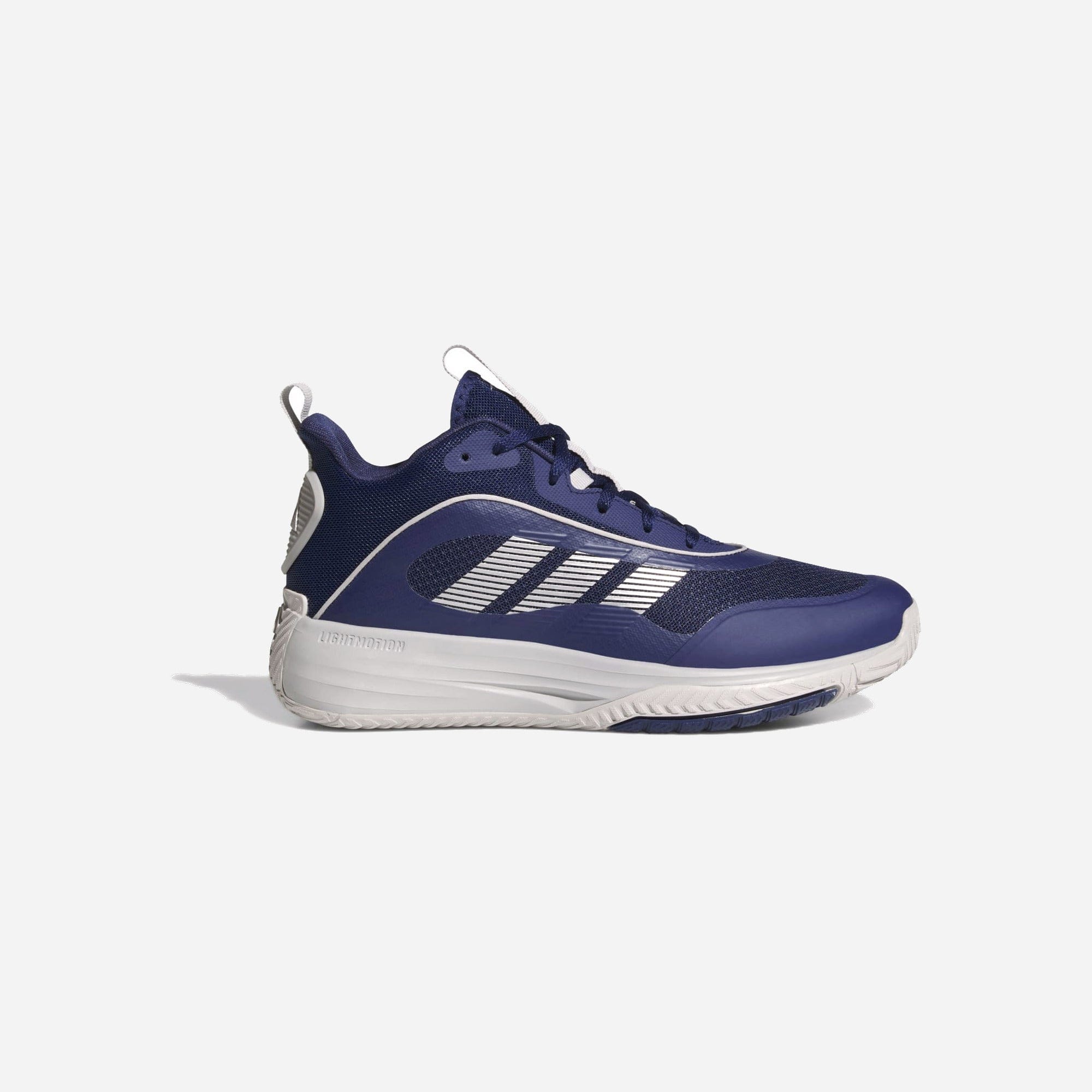Adidas Ownthegame 3.0 Dark Blue Silver Metallic Grey Two WMNS