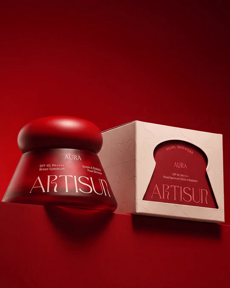 Artisun Aura Pearl Skinwear™ Sunscreen SPF 40 PA++++ | Invisible Finish, No White Cast