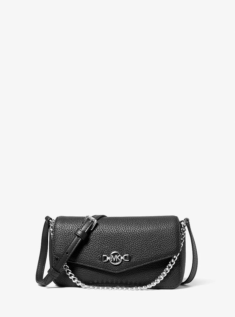 Kacey Extra-Small Pebbled Leather Crossbody Bag